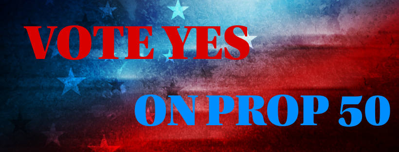 Vote Yes on Prop 50